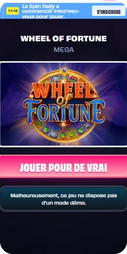 Capture du casino Onlyspins